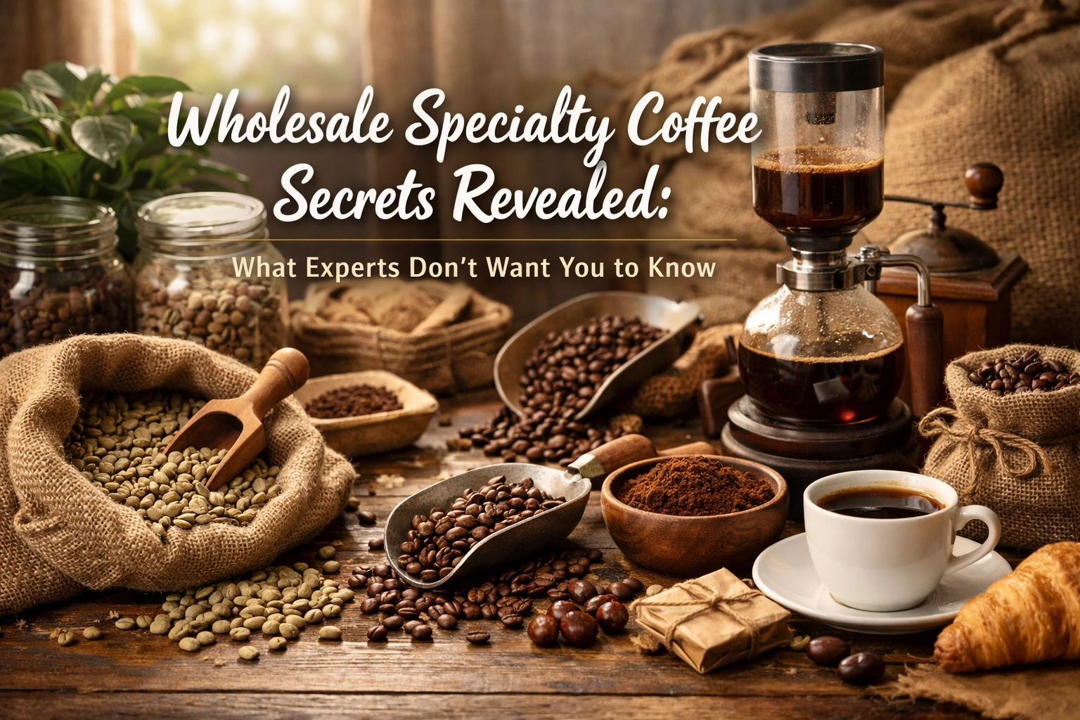 Wholesale Specialty Coffee Secrets Revealed: What Experts Don’t Want You to Know
