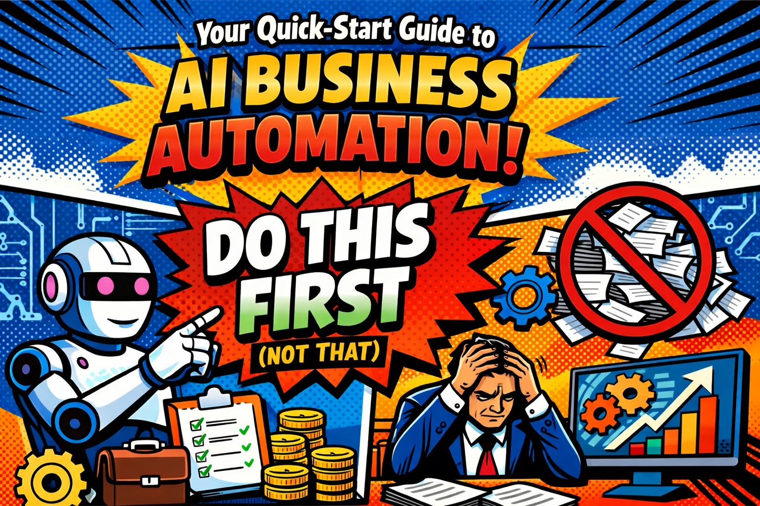 Your Quick-Start Guide to AI Business Automation: Do This First (Not That)