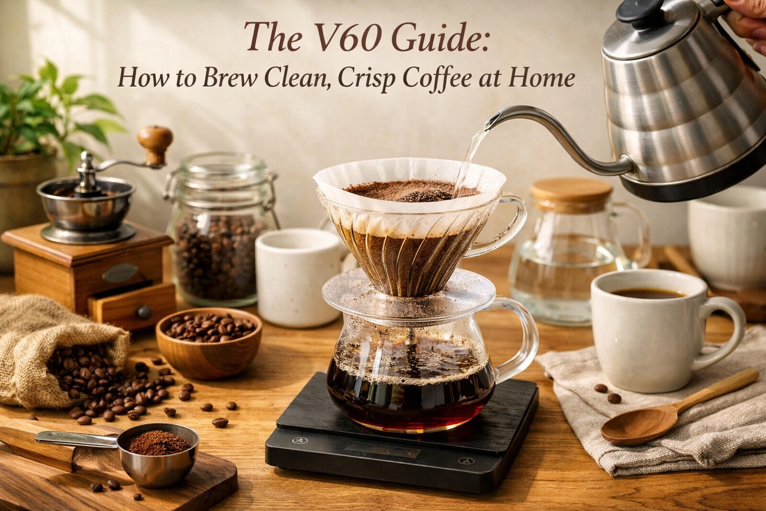 The V60 Guide: How to Brew Clean, Crisp Coffee at Home