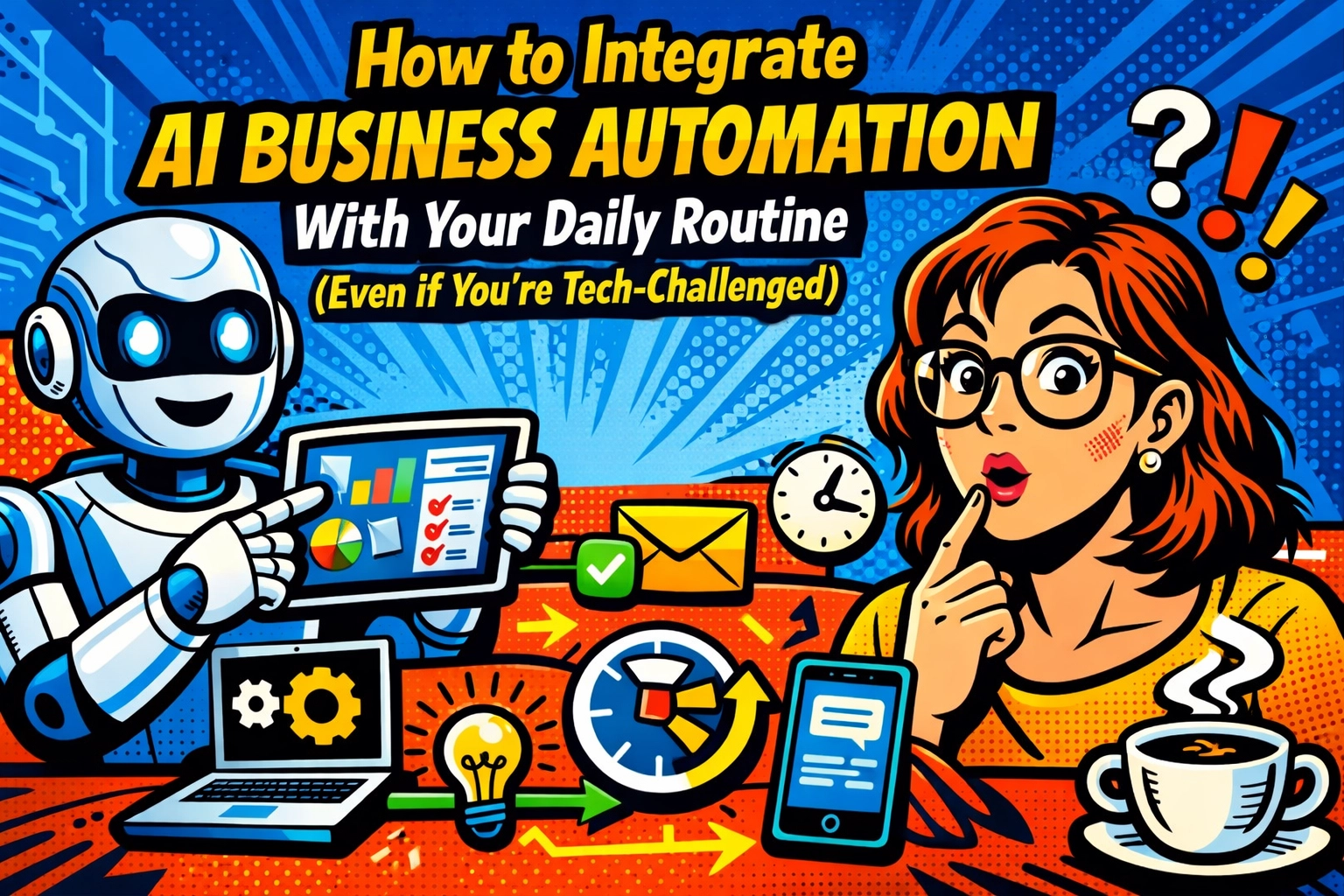 How to Integrate AI Business Automation With Your Daily Routine (Even if You’re Tech-Challenged)