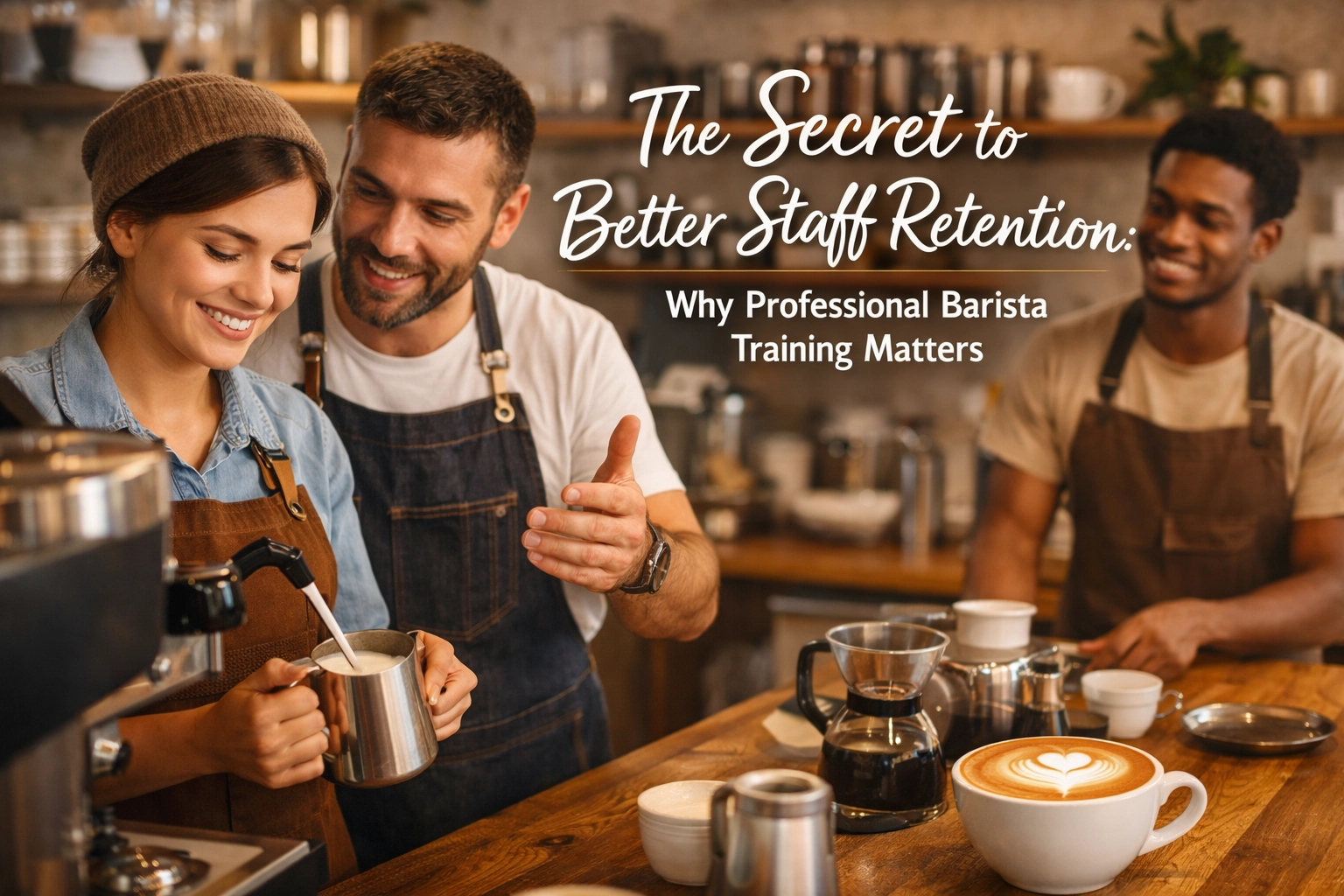The Secret to Better Staff Retention: Why Professional Barista Training Matters