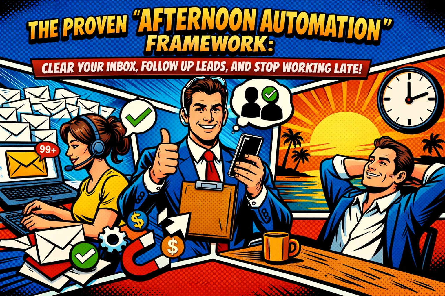The Proven “Afternoon Automation” Framework: Clear Your Inbox, Follow Up Leads, and Stop Working Late