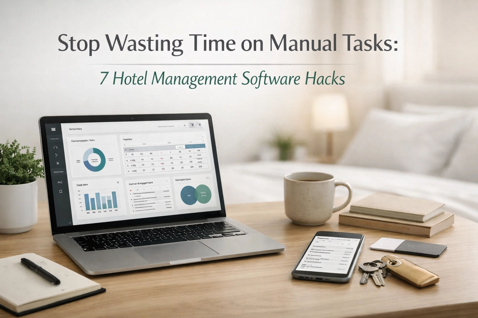 Stop Wasting Time on Manual Tasks: 7 Hotel Management Software Hacks