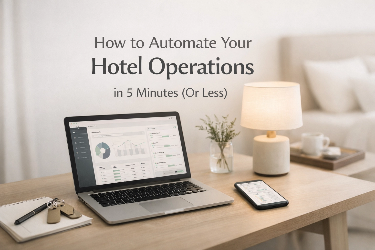 How to Automate Your Hotel Operations in 5 Minutes (Or Less)