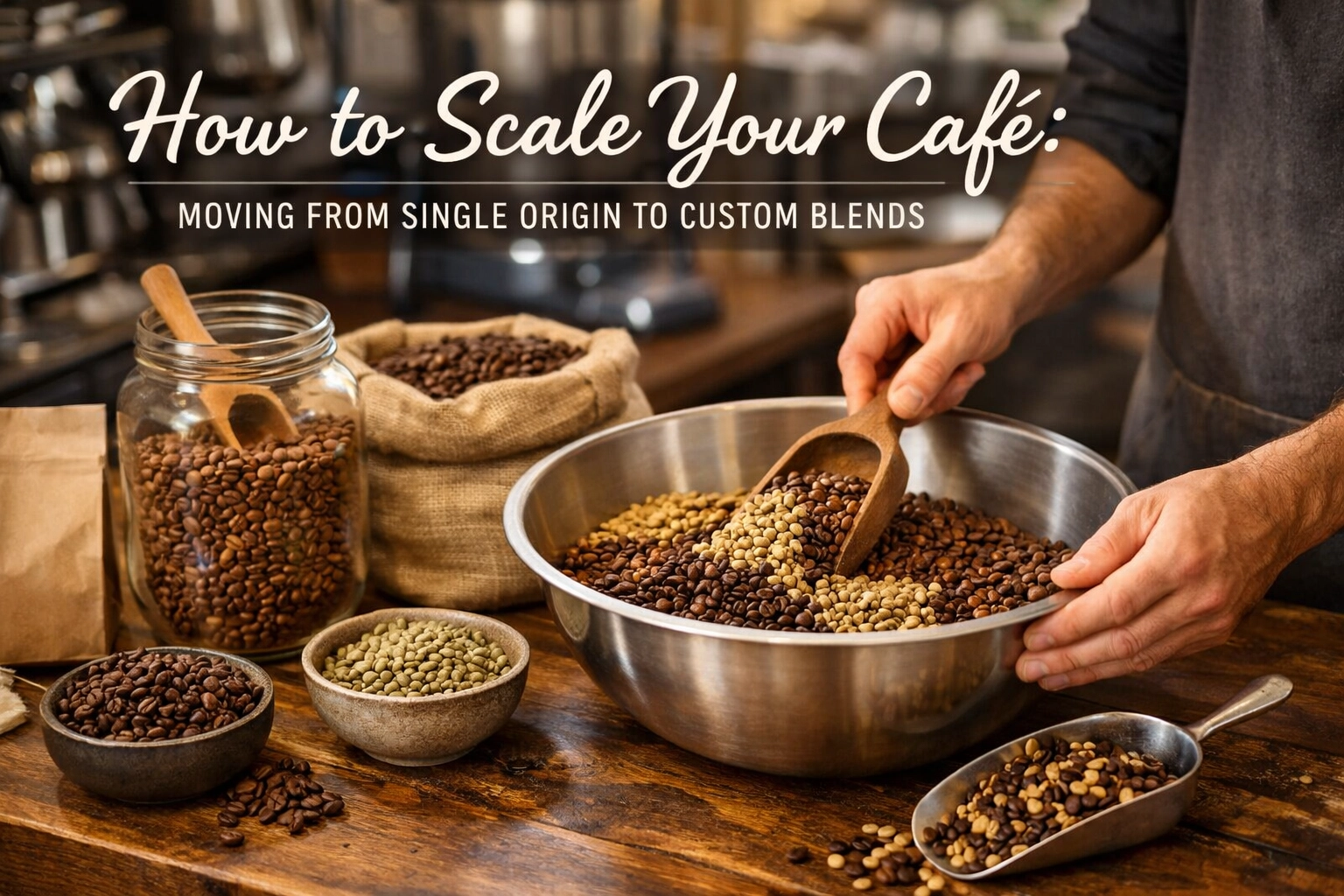 How to Scale Your Café: Moving from Single Origin to Custom Blends