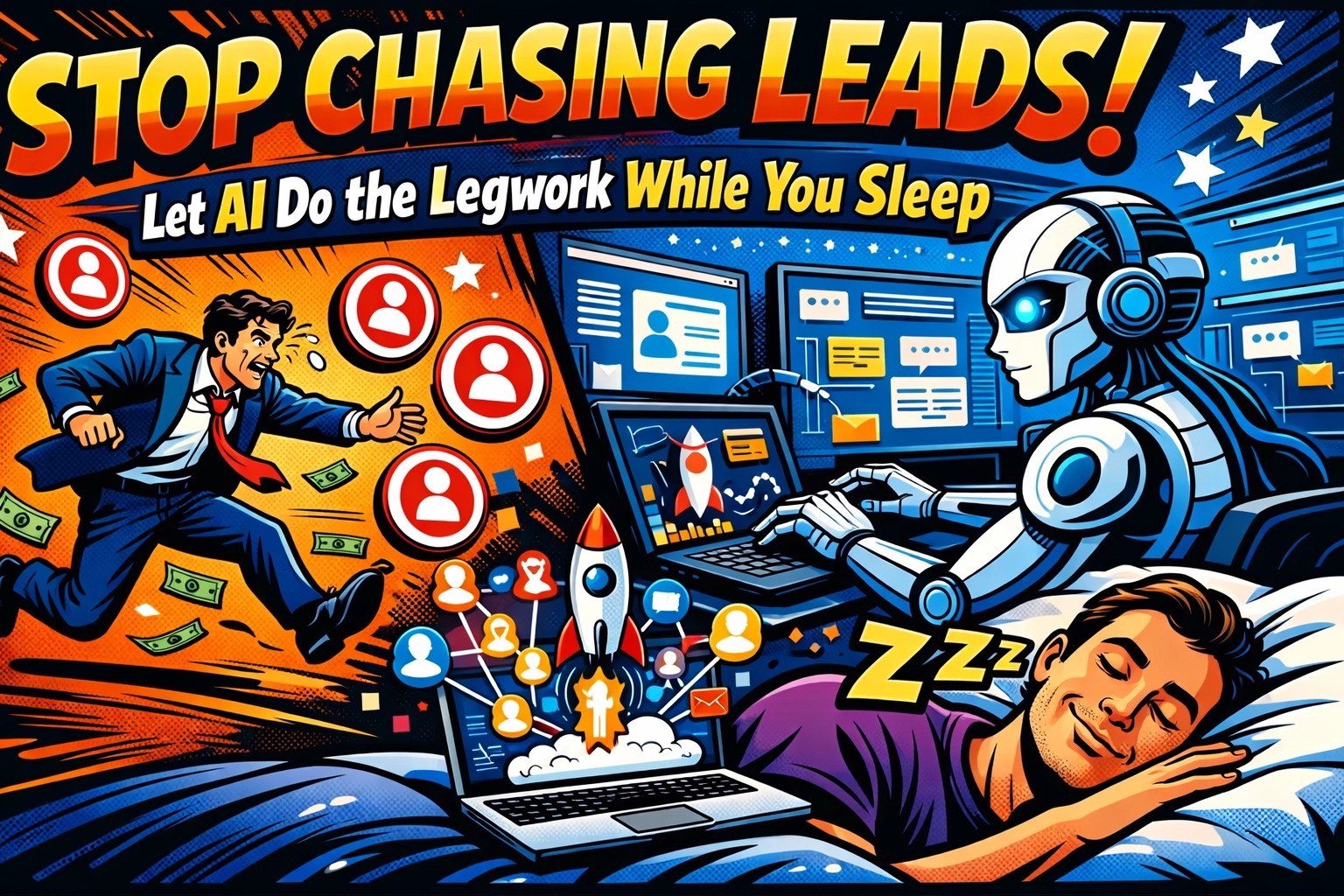 Stop Chasing Leads, Let AI Do the Legwork While You Sleep