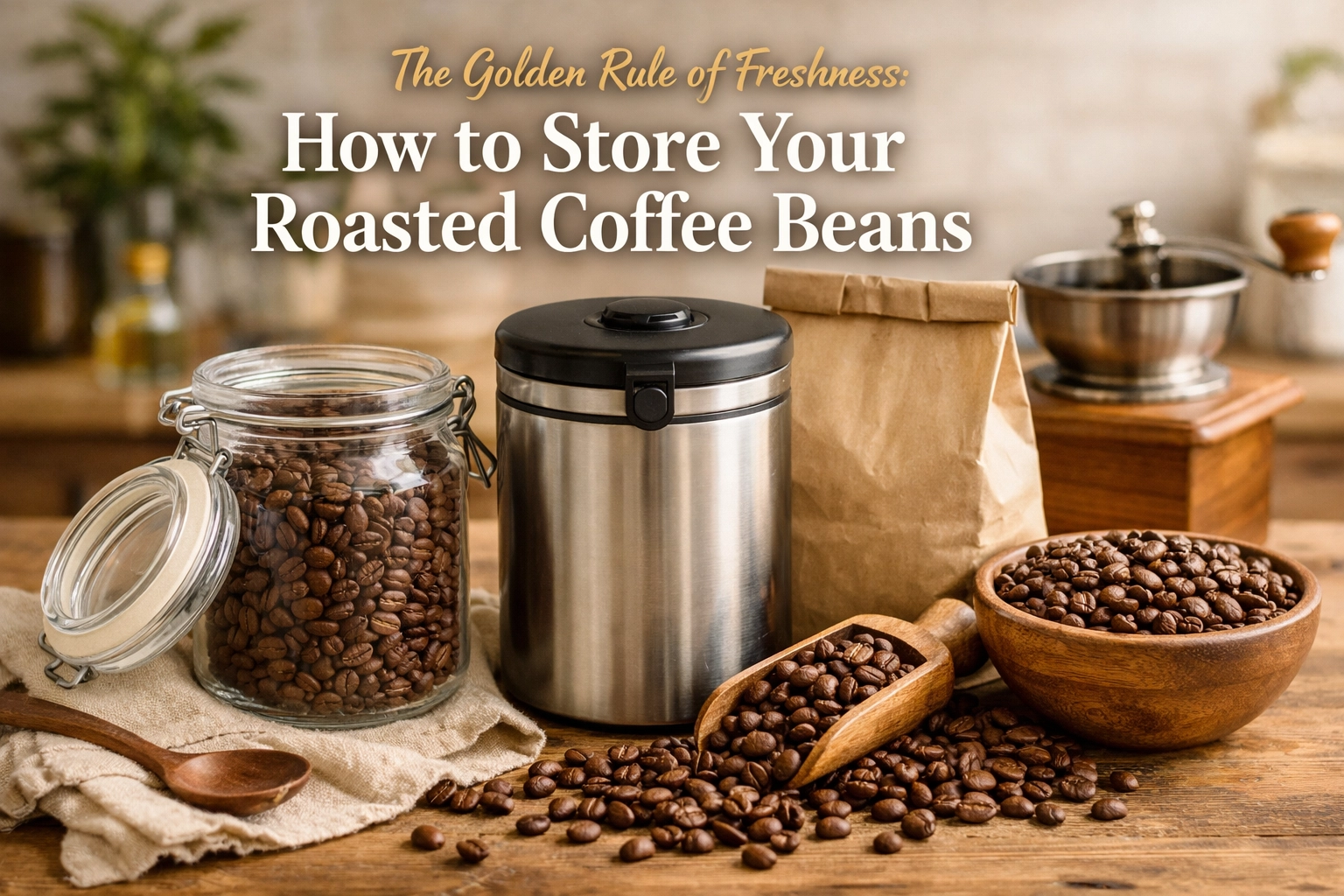 The Golden Rule of Freshness: How to Store Your Roasted Coffee Beans
