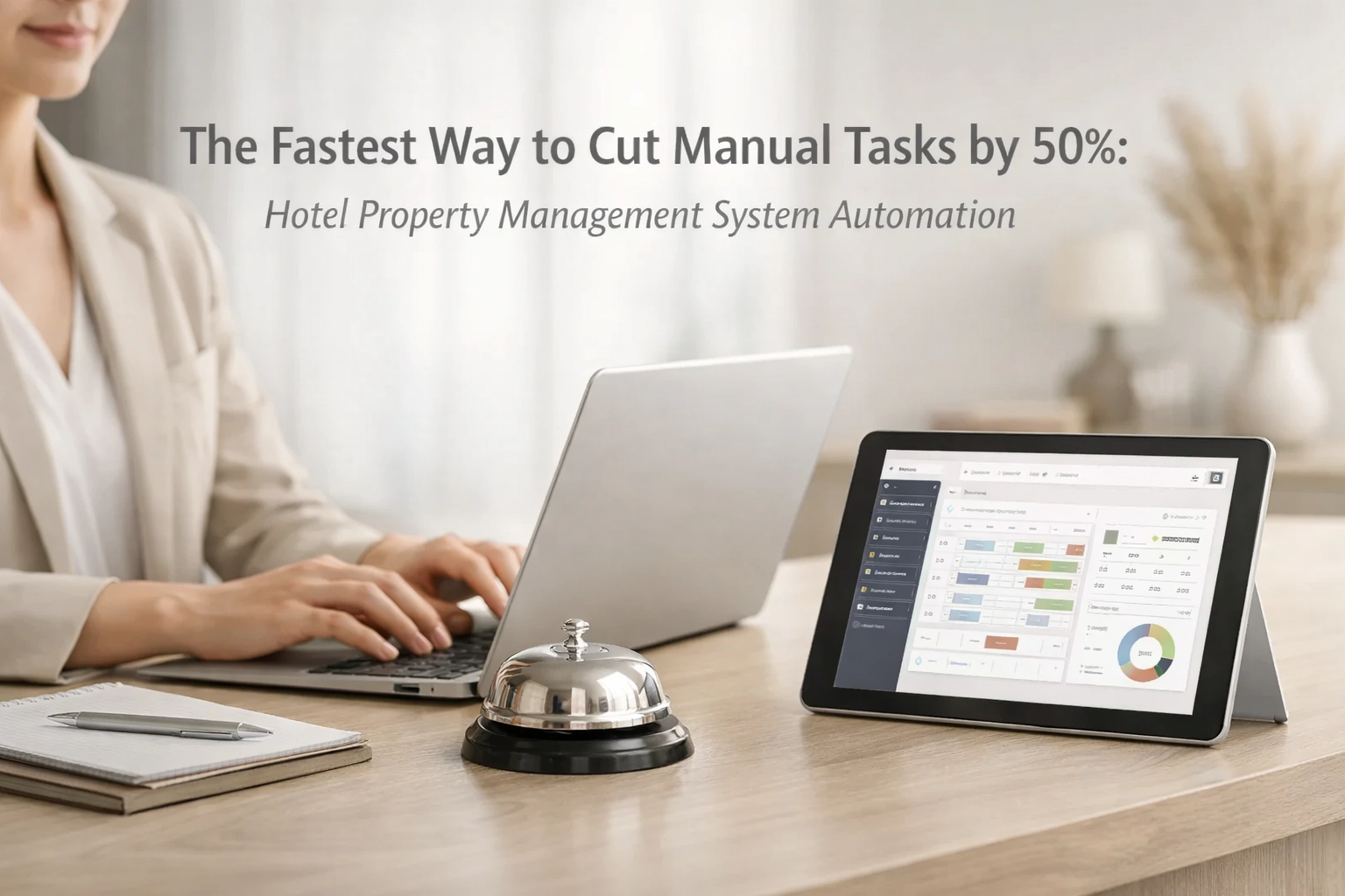 The Fastest Way to Cut Manual Tasks by 50%: Hotel Property Management System Automation