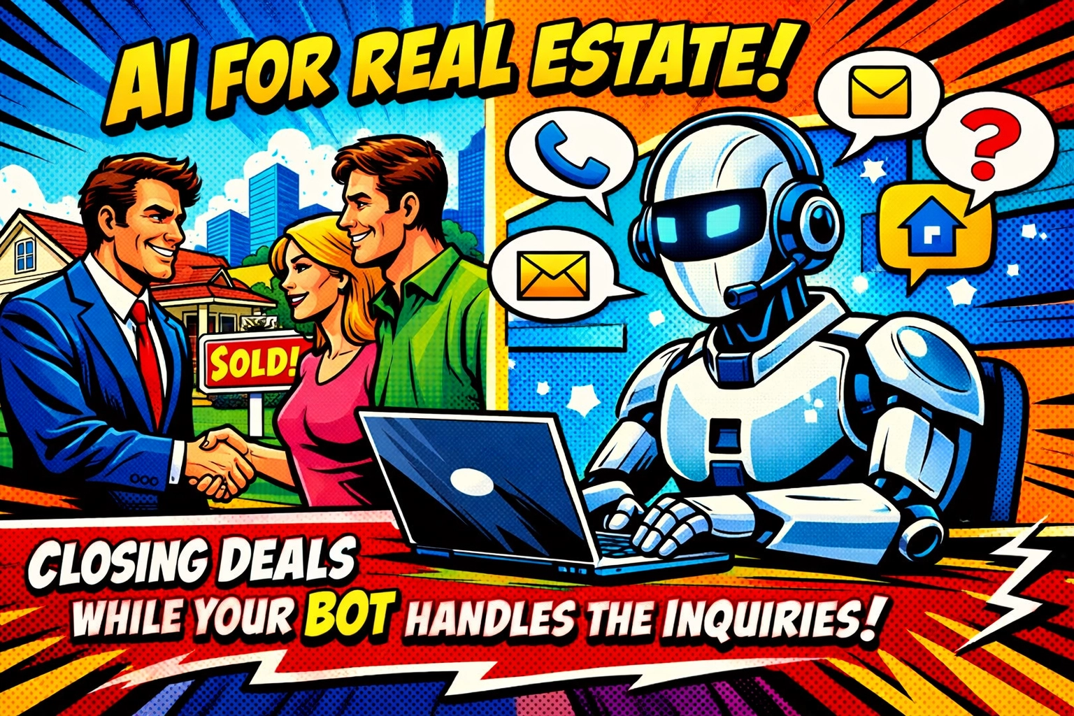 AI for Real Estate: Closing Deals While Your Bot Handles the Inquiries