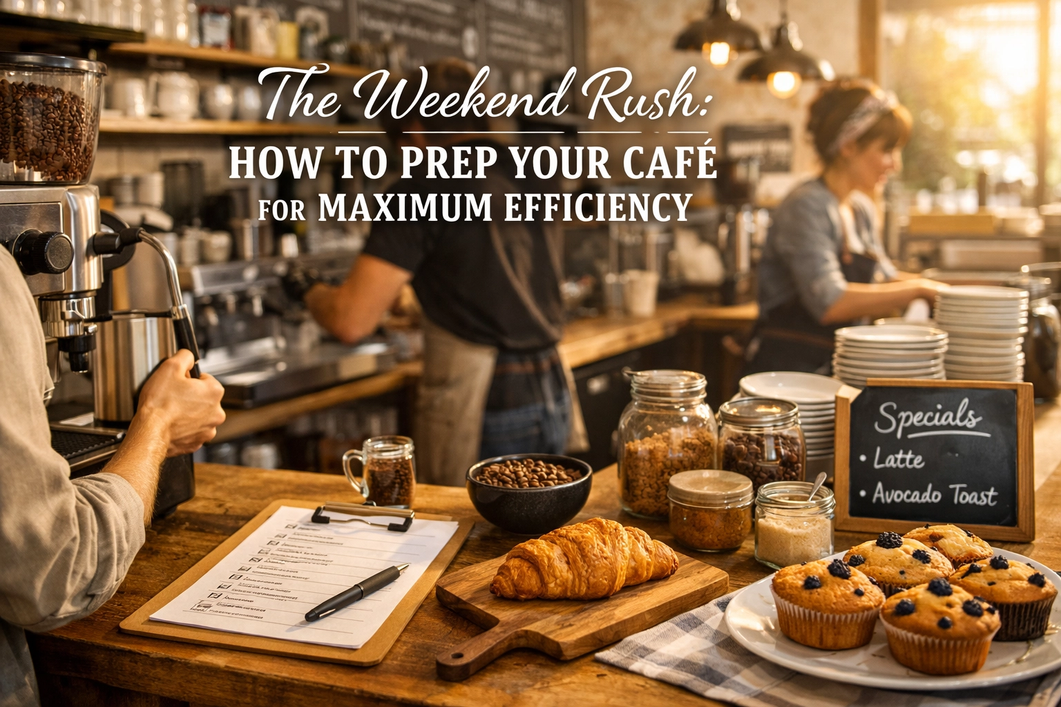 The Weekend Rush: How to Prep Your Café for Maximum Efficiency