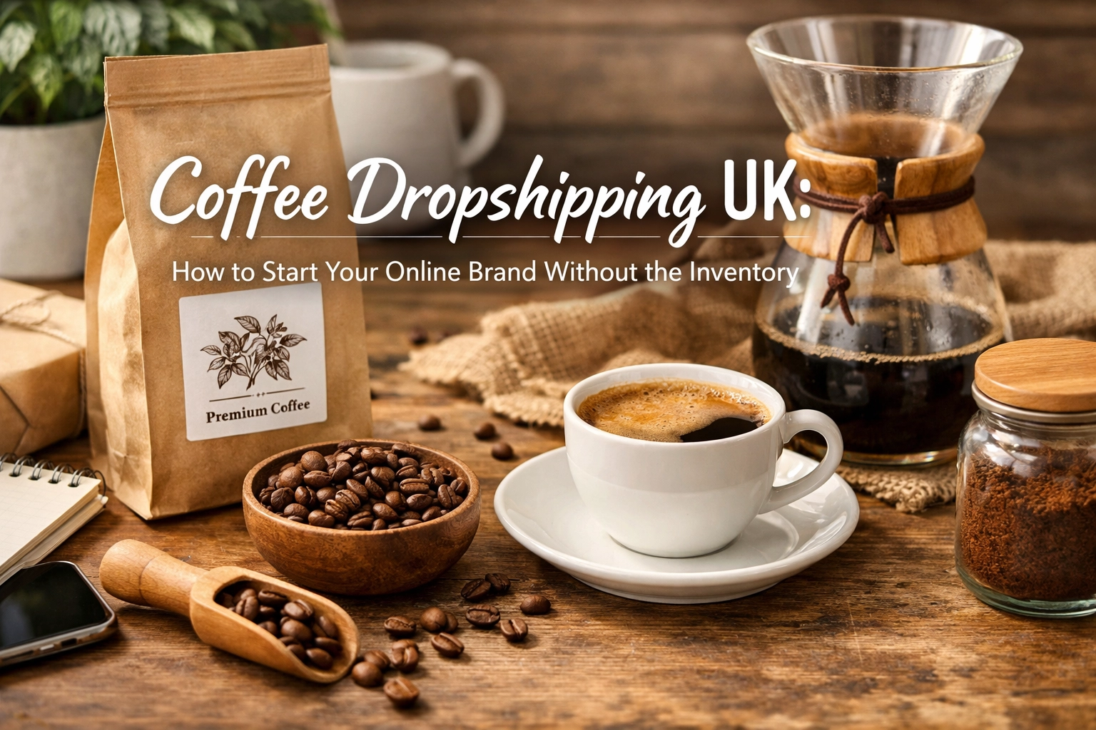 Coffee Dropshipping UK: How to Start Your Online Brand Without the Inventory