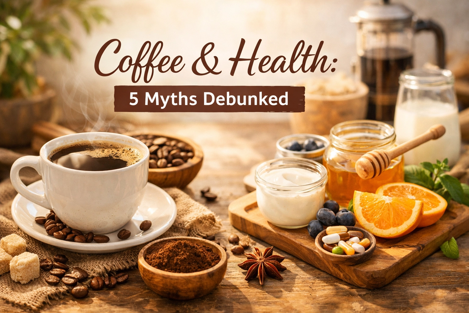 Coffee & Health: 5 Myths Debunked
