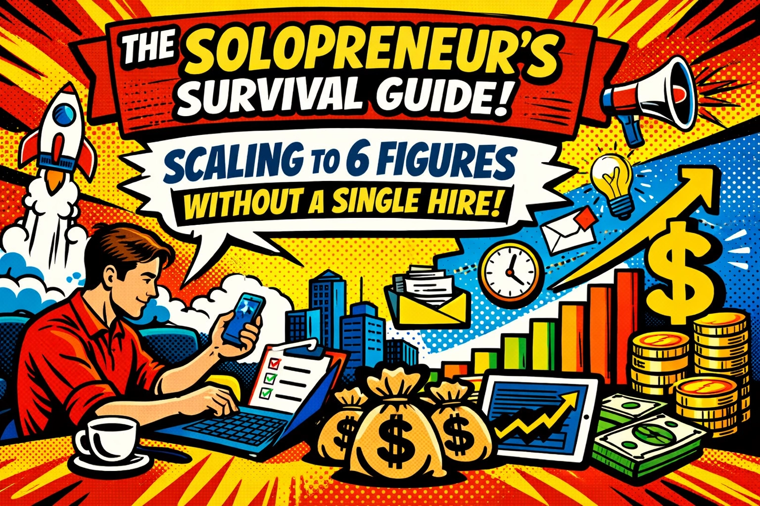The Solopreneur’s Survival Guide: Scaling to 6 Figures Without a Single Hire