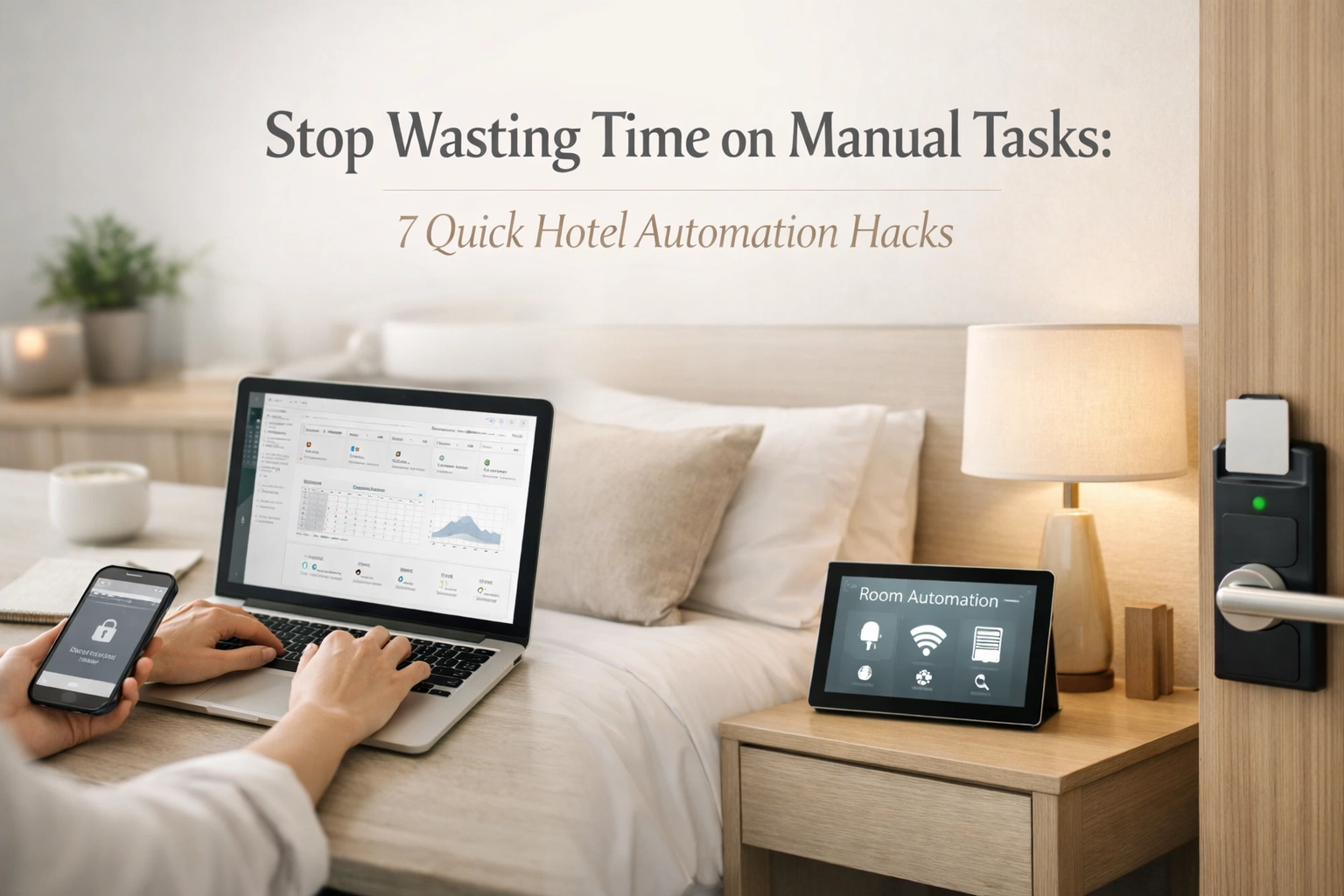 Stop Wasting Time on Manual Tasks: 7 Quick Hotel Automation Hacks