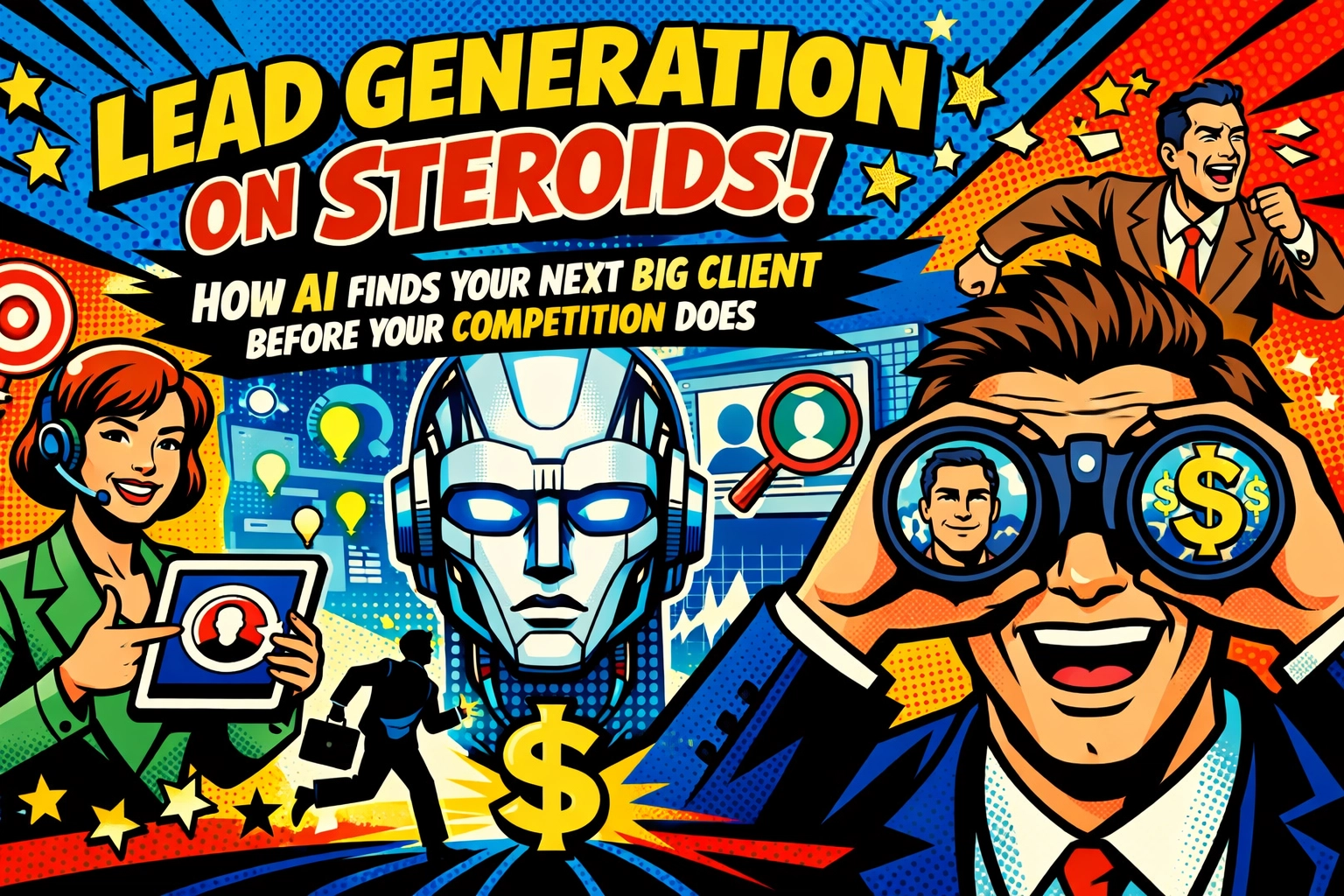 Lead Generation on Steroids: How AI Finds Your Next Big Client Before Your Competition Does