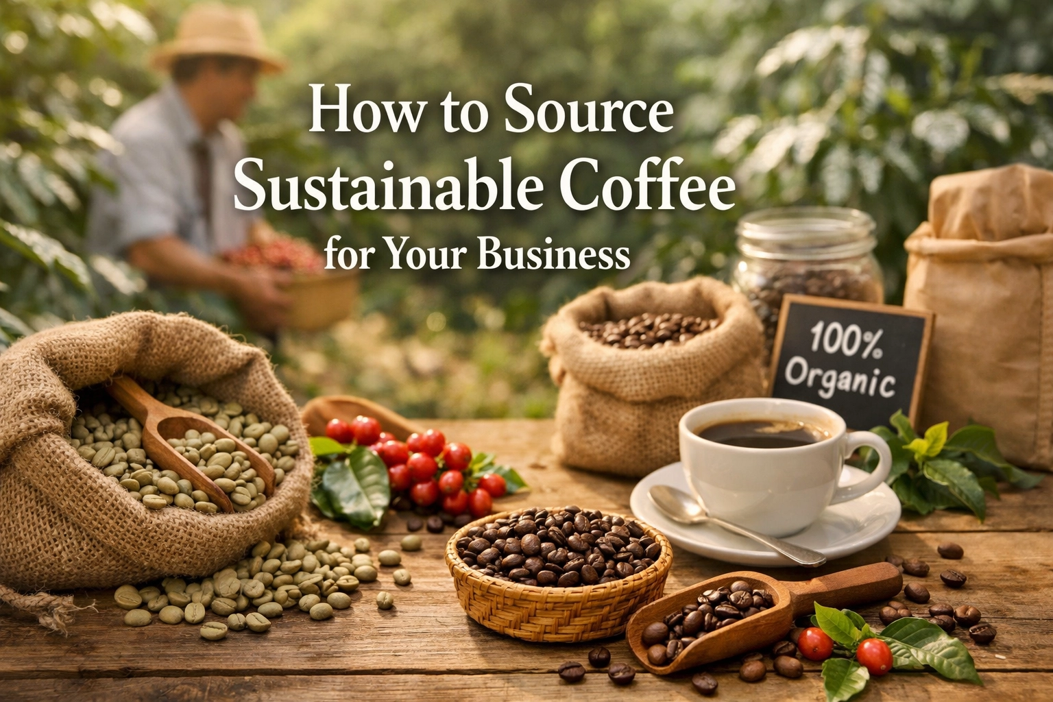 How to Source Sustainable Coffee for Your Business