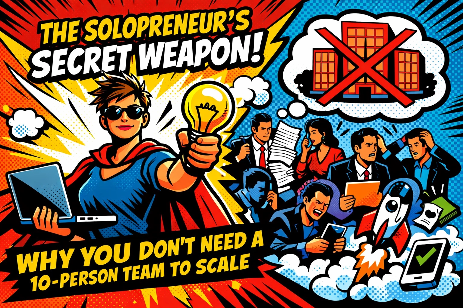 The Solopreneur’s Secret Weapon: Why You Don’t Need a 10-Person Team to Scale