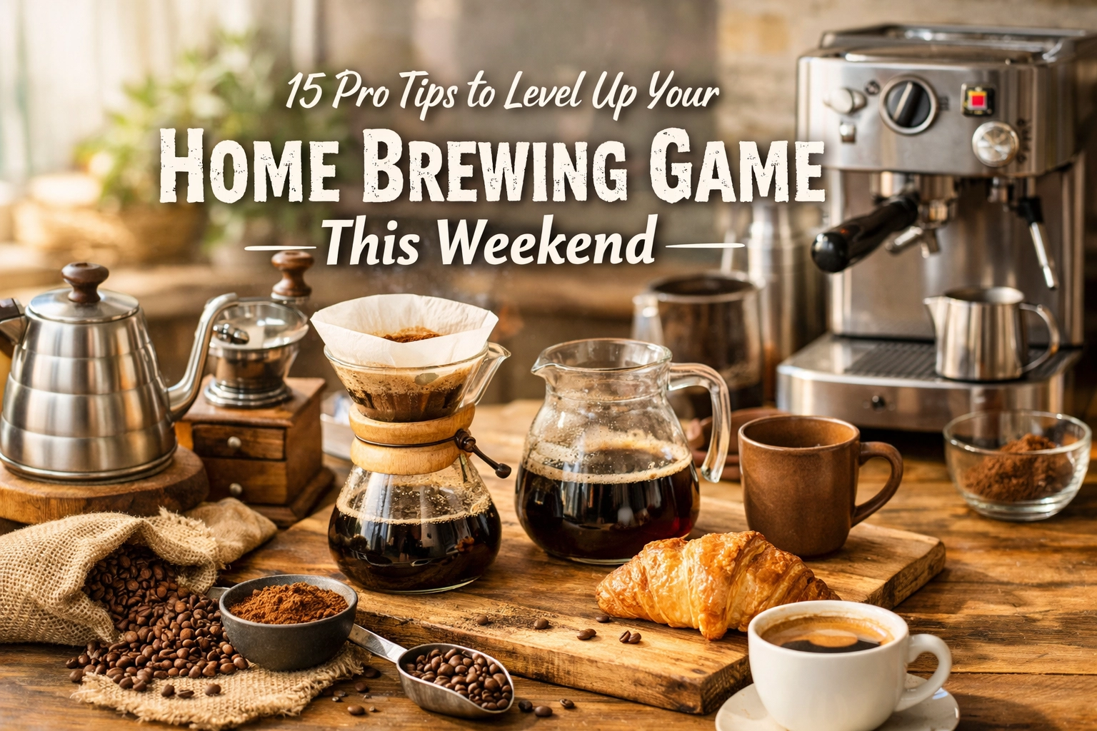 15 Pro Tips to Level Up Your Home Brewing Game This Weekend