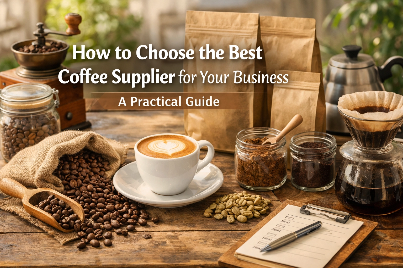 How to Choose the Best Coffee Supplier for Your Business: A Practical Guide