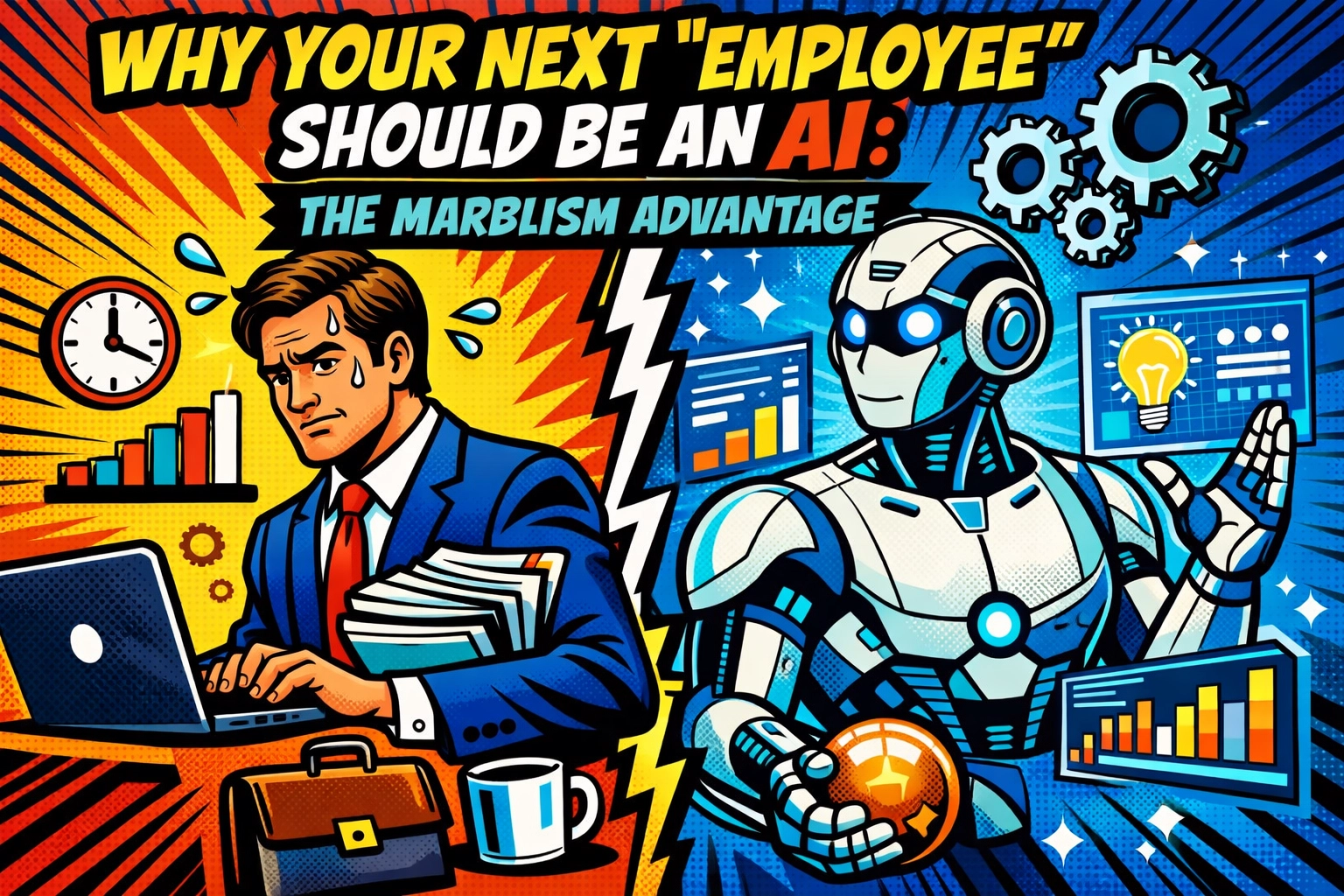 Why Your Next ‘Employee’ Should Be an AI: The Marblism Advantage