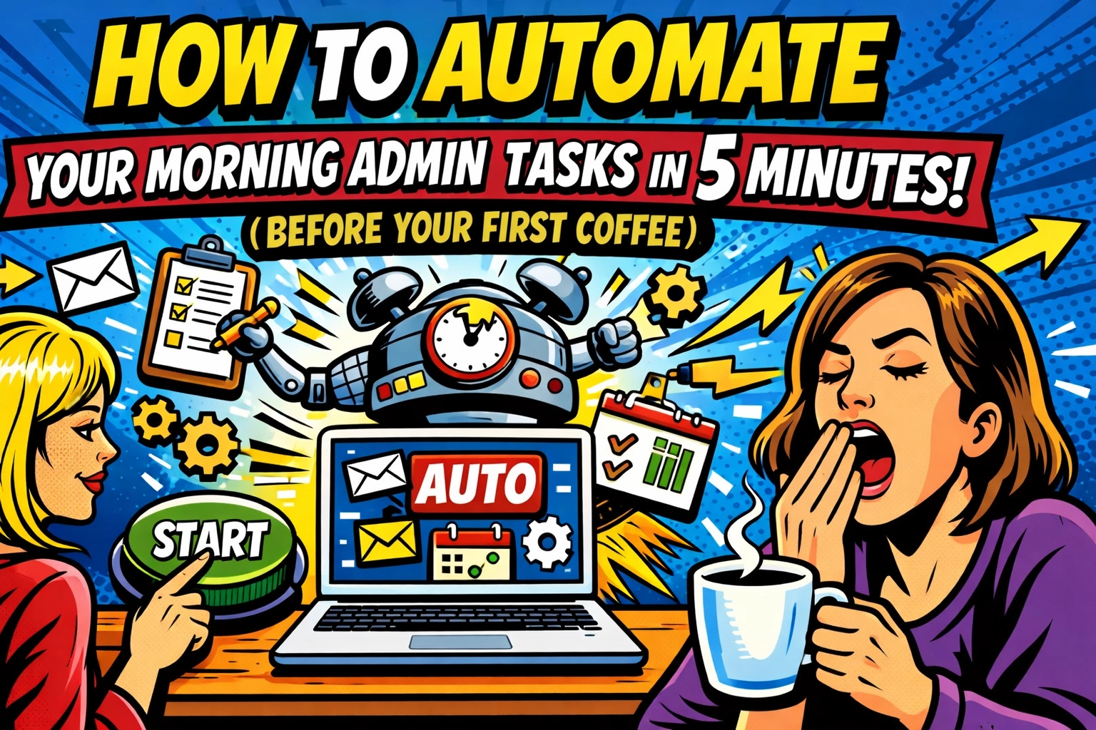 How to Automate Your Morning Admin Tasks in 5 Minutes (Before Your First Coffee)