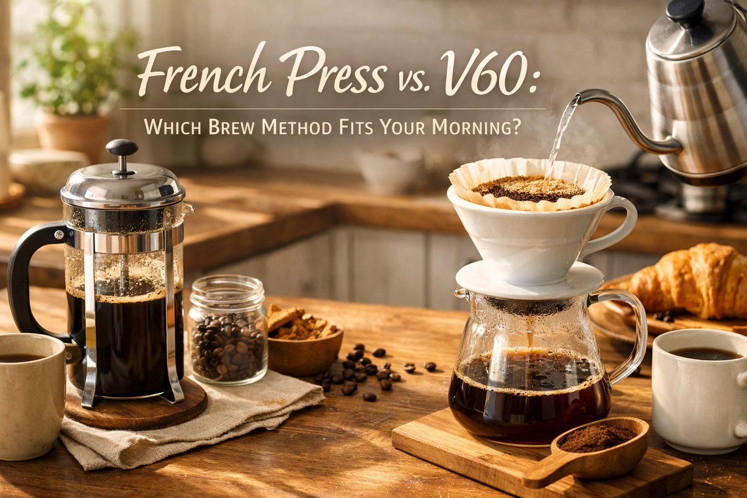 French Press vs. V60: Which Brew Method Fits Your Morning?