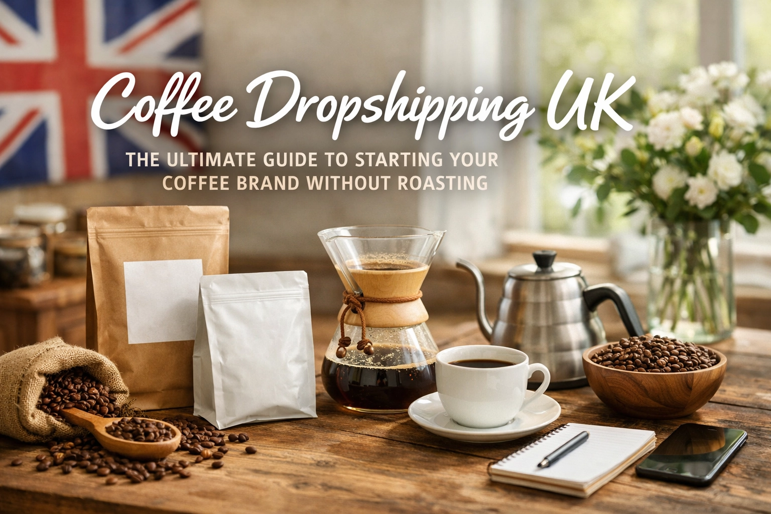 Coffee Dropshipping UK: The Ultimate Guide to Starting Your Coffee Brand Without Roasting