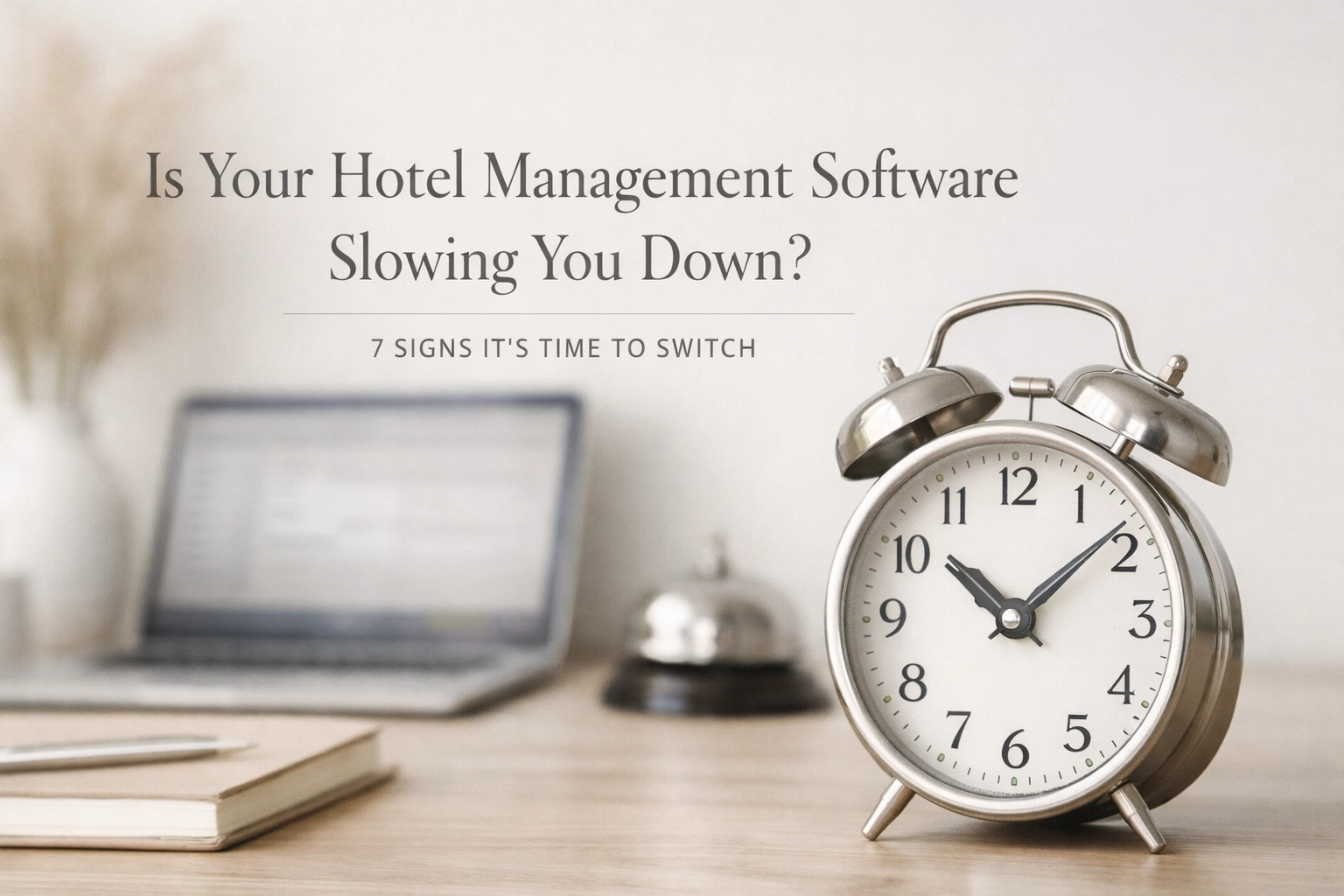 Is Your Hotel Management Software Slowing You Down? 7 Signs It’s Time to Switch