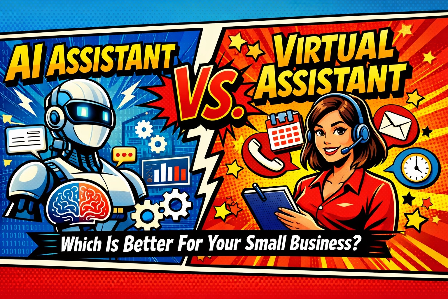 AI Assistant Vs. Virtual Assistant: Which Is Better For Your Small Business?