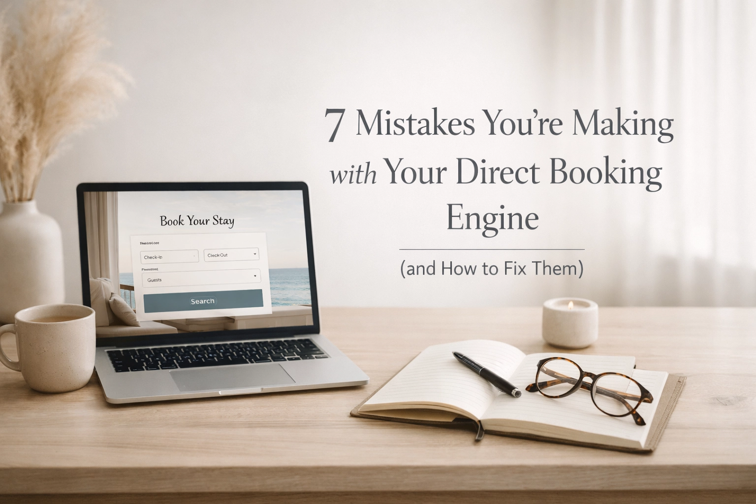 7 Mistakes You’re Making with Your Direct Booking Engine (and How to Fix Them)