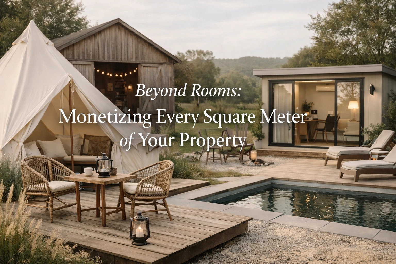 Beyond Rooms: Monetizing Every Square Meter of Your Property