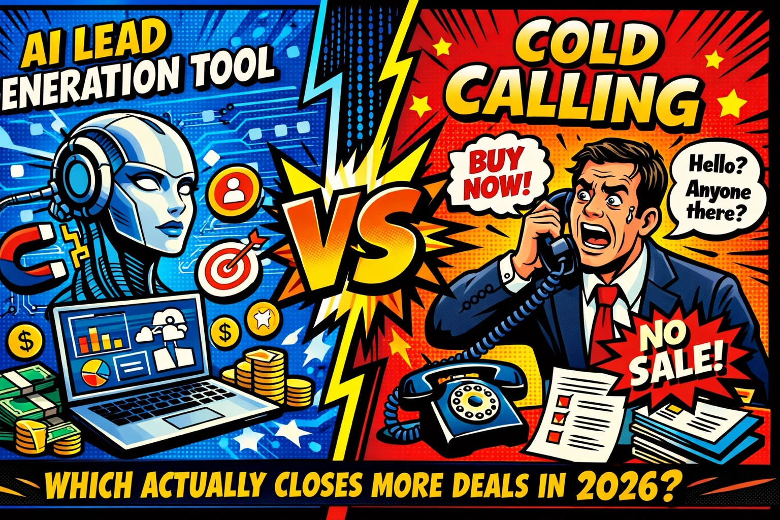 AI Lead Generation Tool vs. Cold Calling: Which Actually Closes More Deals in 2026?