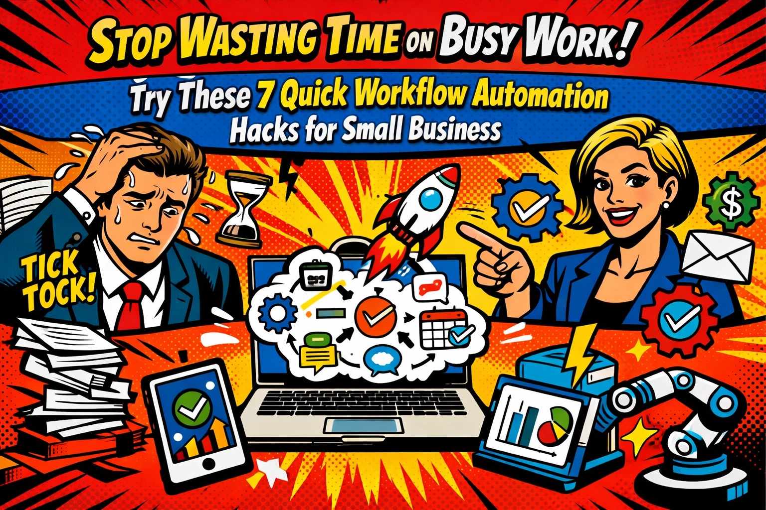 Stop Wasting Time on Busy Work: Try These 7 Quick Workflow Automation Hacks for Small Business
