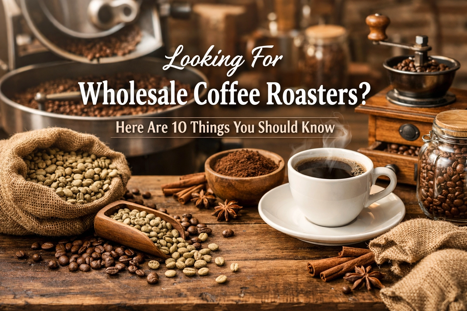 Looking For Wholesale Coffee Roasters? Here Are 10 Things You Should Know
