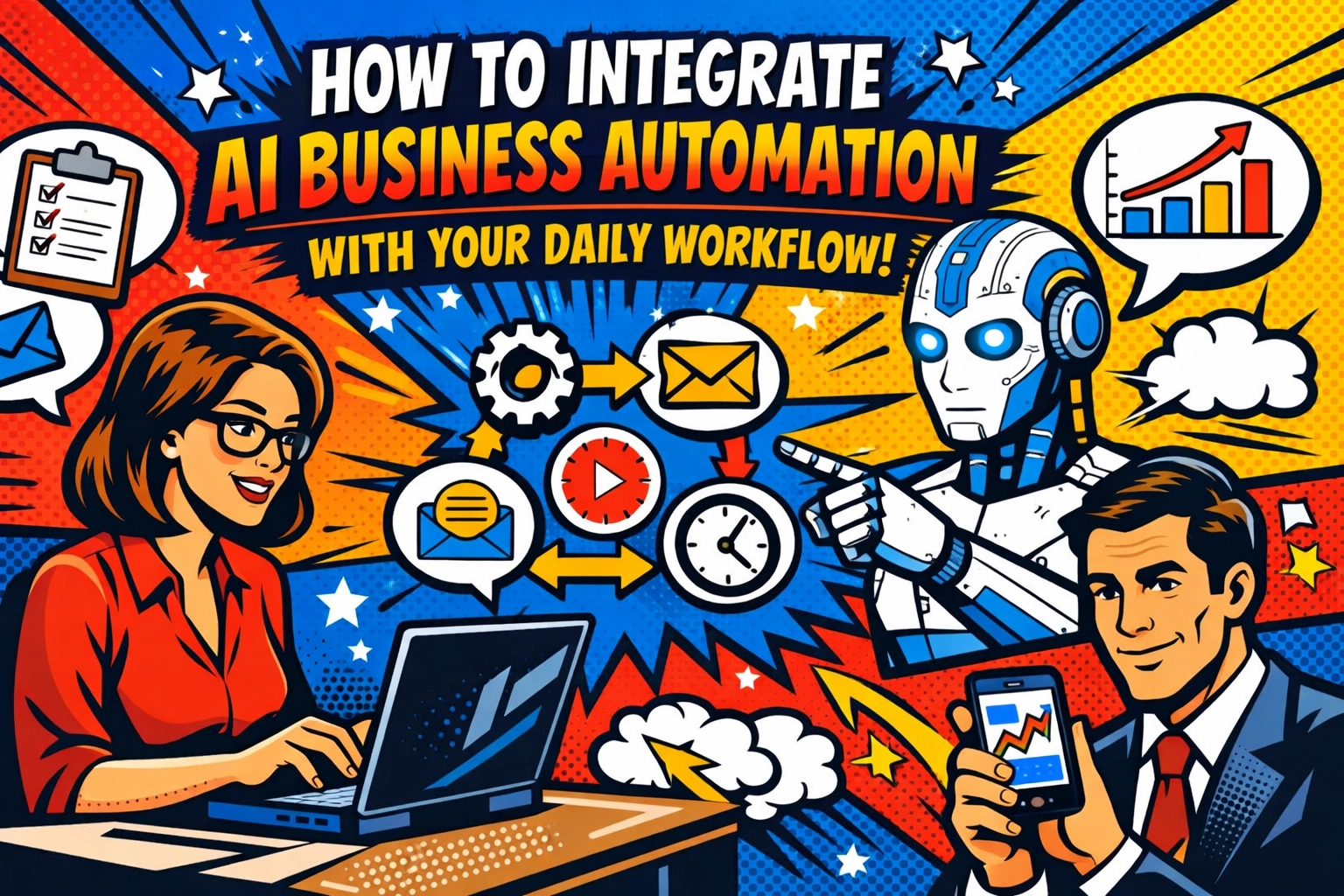 How to Integrate AI Business Automation With Your Daily Workflow