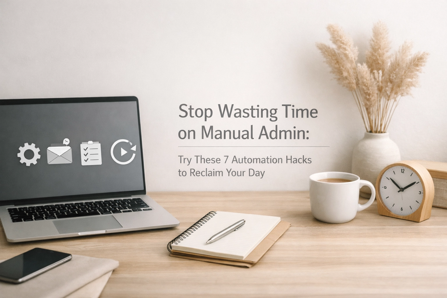 Stop Wasting Time on Manual Admin: Try These 7 Automation Hacks to Reclaim Your Day