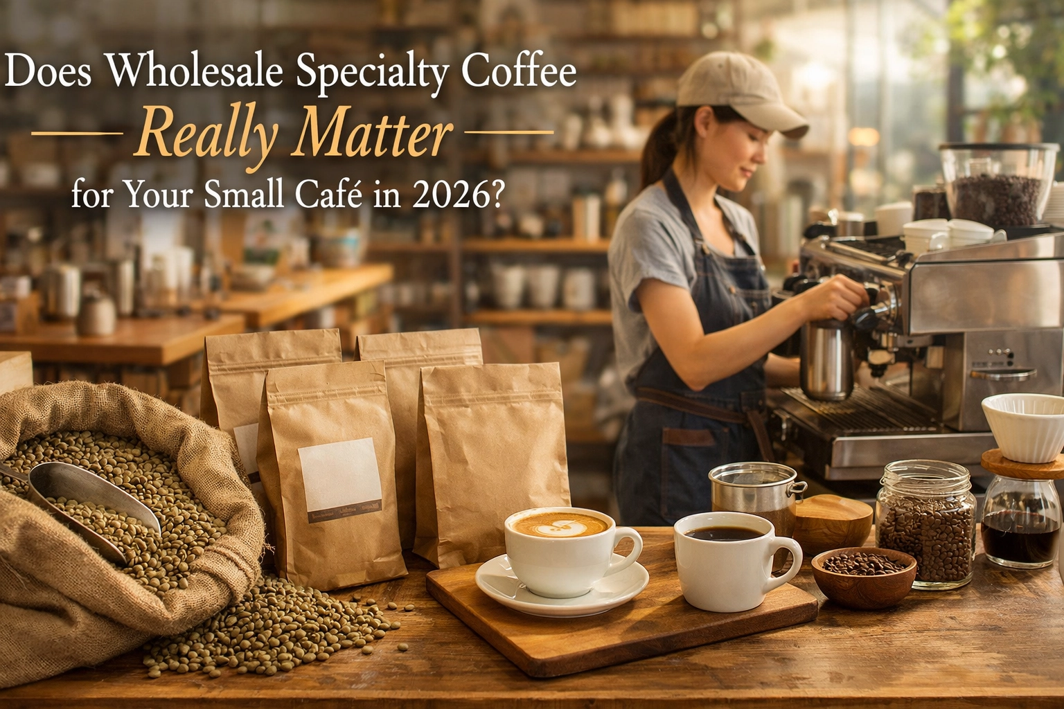 Does Wholesale Specialty Coffee Really Matter for Your Small Café in 2026?