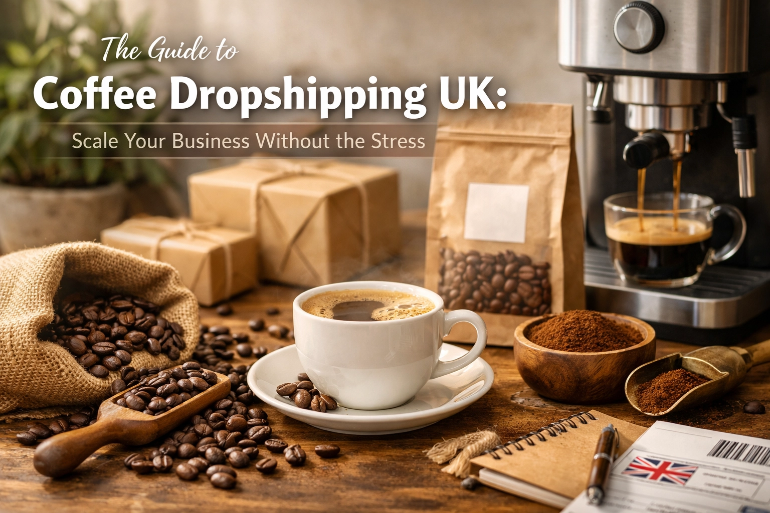 The Guide to Coffee Dropshipping UK: Scale Your Business Without the Stress