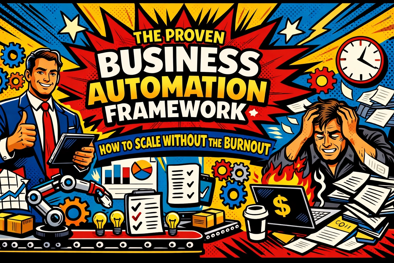 The Proven Business Automation Framework: How to Scale Without the Burnout