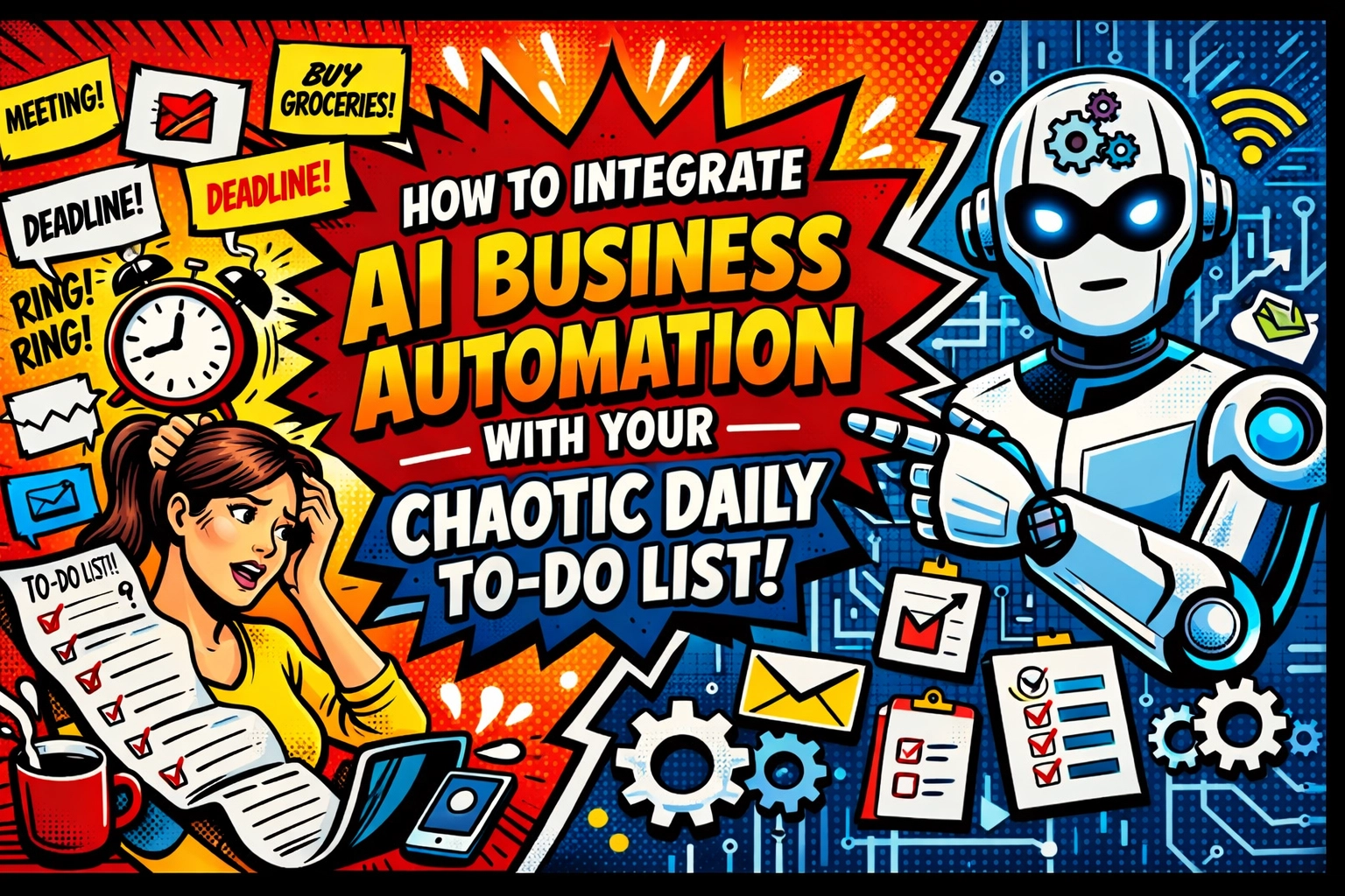 How to Integrate AI Business Automation With Your Chaotic Daily To-Do List