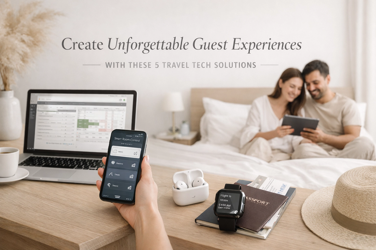Create Unforgettable Guest Experiences with these 5 Travel Tech Solutions