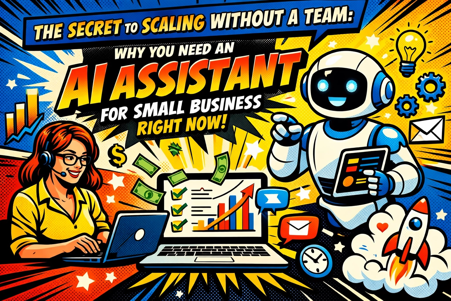 The Secret to Scaling Without a Team: Why You Need an AI Assistant for Small Business Right Now