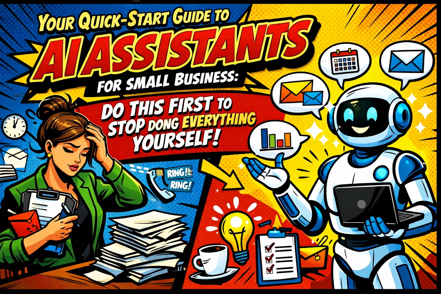 Your Quick-Start Guide to AI Assistants for Small Business: Do This First to Stop Doing Everything Yourself