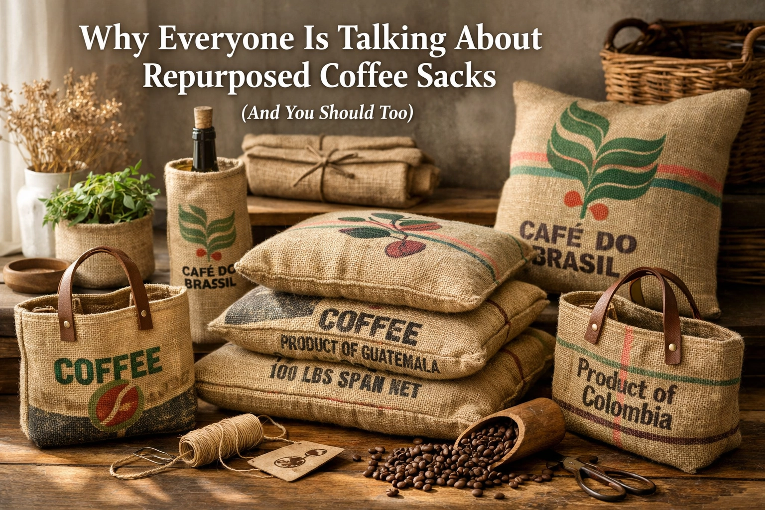Why Everyone Is Talking About Repurposed Coffee Sacks (And You Should Too)