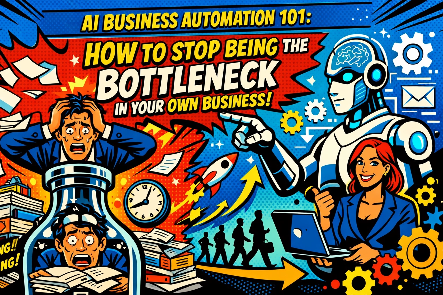 AI Business Automation 101: How to Stop Being the Bottleneck in Your Own Business