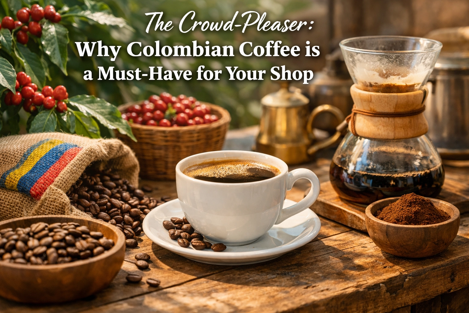 The Crowd-Pleaser: Why Colombian Coffee is a Must-Have for Your Shop