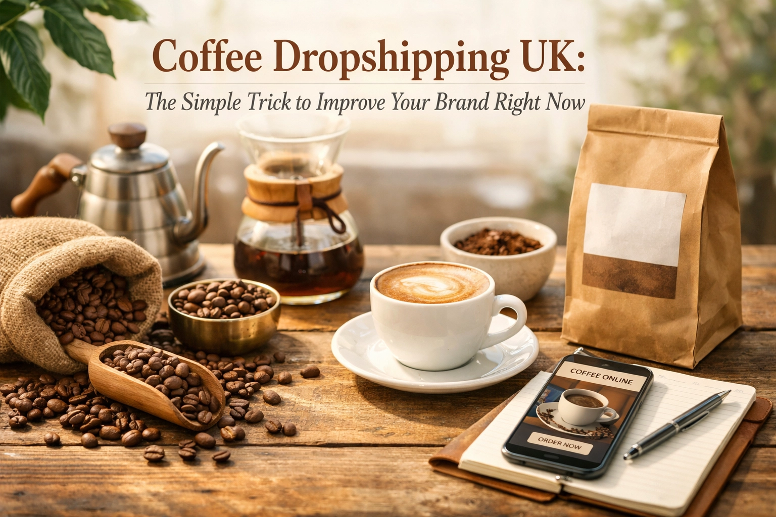 Coffee Dropshipping UK: The Simple Trick to Improve Your Brand Right Now