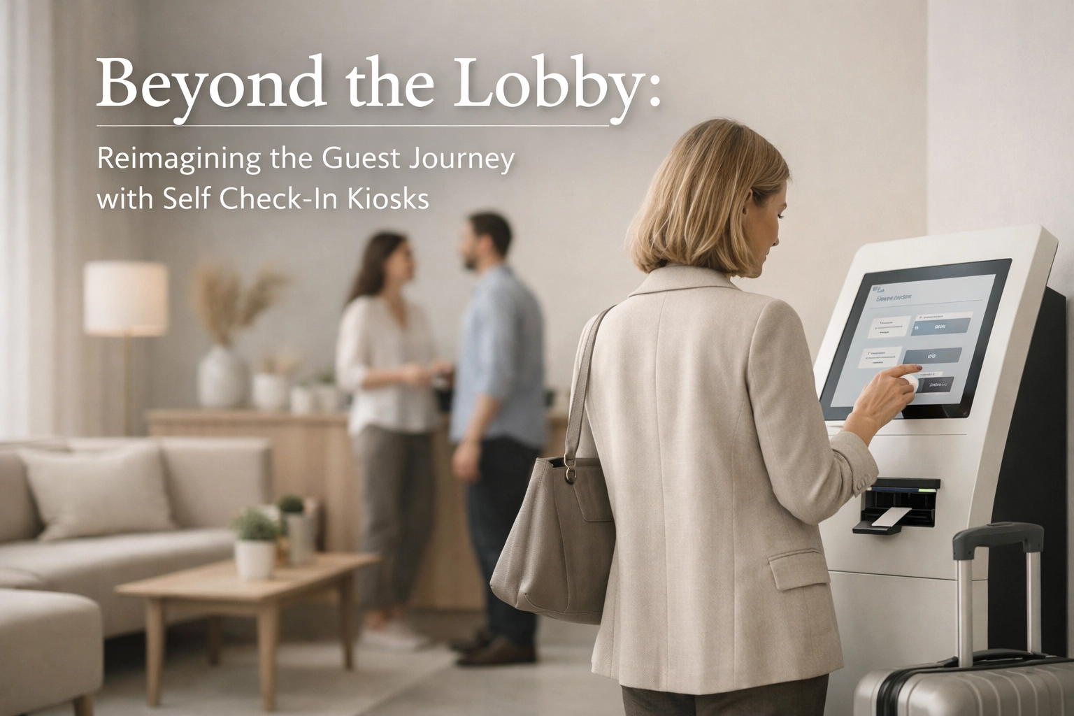 Beyond the Lobby: Reimagining the Guest Journey with Self Check-In Kiosks