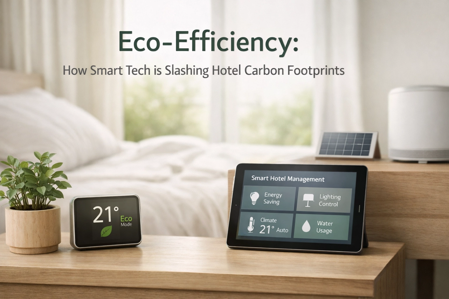 Eco-Efficiency: How Smart Tech is Slashing Hotel Carbon Footprints
