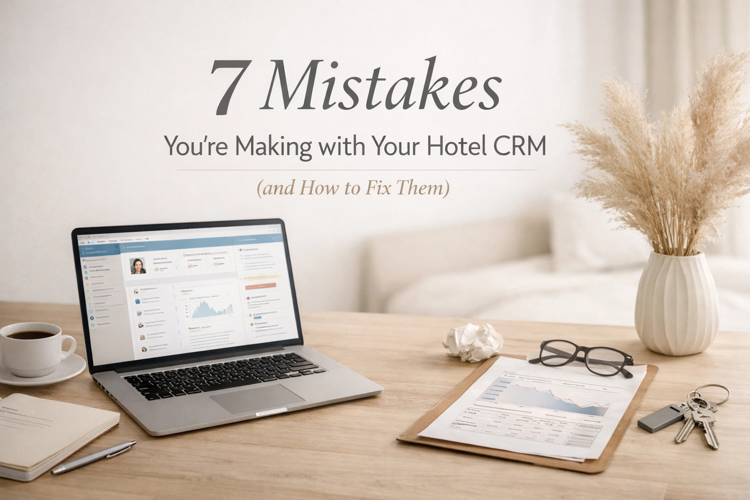 7 Mistakes You’re Making with Your Hotel CRM (and How to Fix Them)